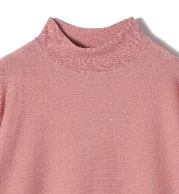 SHIPS for women「SHIPS Primary Navy Label:MERINO WOOL ハイネック ドルマン ニット」|ニット・セーター|