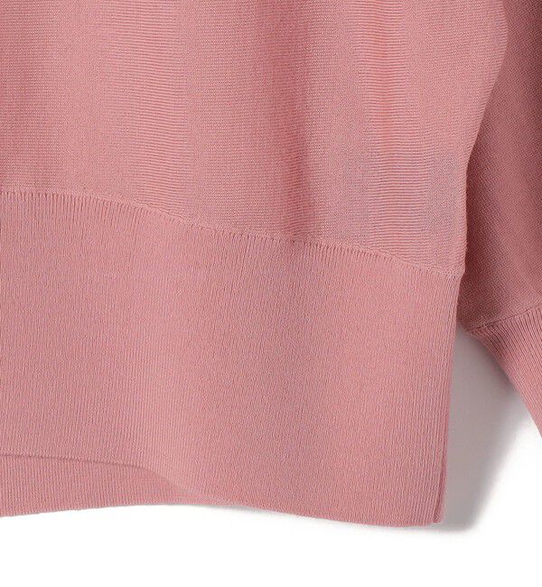 SHIPS for women「SHIPS Primary Navy Label:MERINO WOOL ハイネック ドルマン ニット」|ニット・セーター|