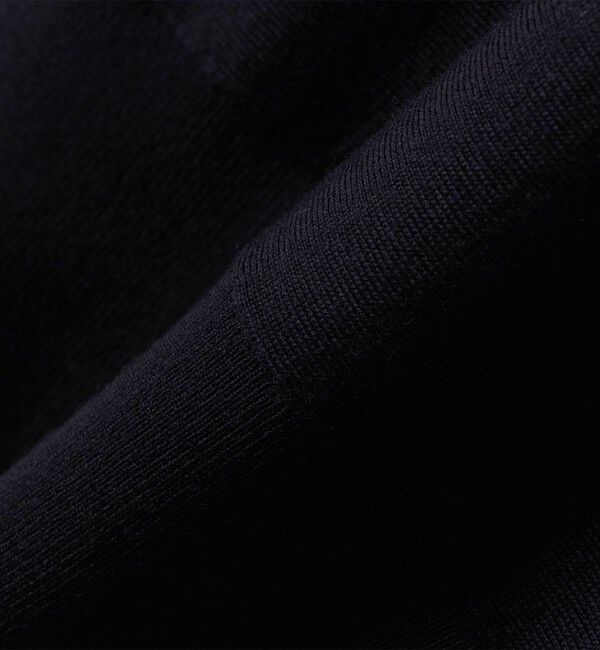 SHIPS for women「SHIPS Primary Navy Label:MERINO WOOL ハイネック ドルマン ニット」|ニット・セーター|
