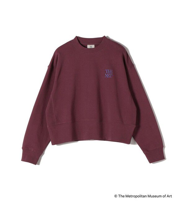 SHIPS Colors 「SHIPS Colors:The Met コラボ エンブロイダリー ボクシー スウェット ２」|スウェット・ジャージ|