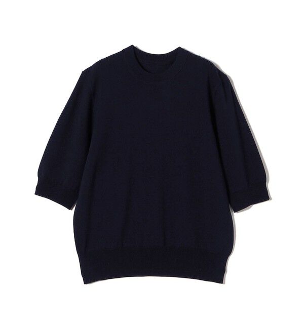 SHIPS Colors 「SHIPS Colors:〈接触冷感・手洗い可能〉14ゲージ 5分袖 ニット◇」|ニット・セーター|
