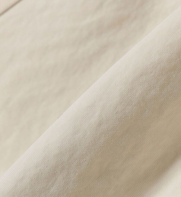 SHIPS any「SHIPS any:〈洗濯機可能〉ナイロン タスラン ギャザー スタンドカラー ブルゾン」|ブルゾン・スタジャン|