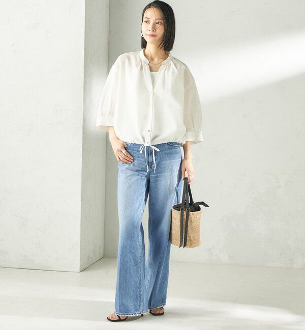 SHIPS for women「upper hights:THE SISTER MID-R」|デニム|