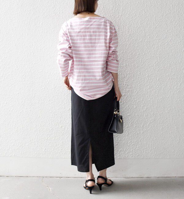 SHIPS any「Le minor:〈洗濯機可能〉ボーダー ロング スリーブ TEE」|Tシャツ・カットソー|