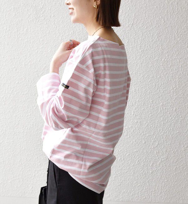 SHIPS any「Le minor:〈洗濯機可能〉ボーダー ロング スリーブ TEE」|Tシャツ・カットソー|