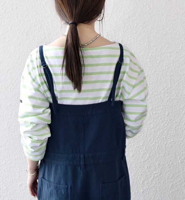 SHIPS any「Le minor:〈洗濯機可能〉ボーダー ロング スリーブ TEE」|Tシャツ・カットソー|