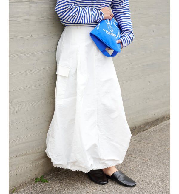OUTDOOR PRODUCTS Usual Things「≪予約/WEB・横浜店限定カラーあり≫ドロストバルーンカーゴスカート」|スカート|