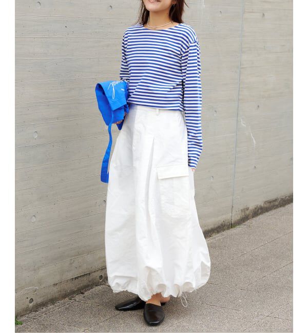 OUTDOOR PRODUCTS Usual Things「≪予約/WEB・横浜店限定カラーあり≫ドロストバルーンカーゴスカート」|スカート|