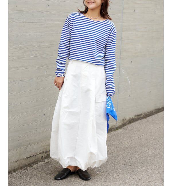 OUTDOOR PRODUCTS Usual Things「≪予約/WEB・横浜店限定カラーあり≫ドロストバルーンカーゴスカート」|スカート|