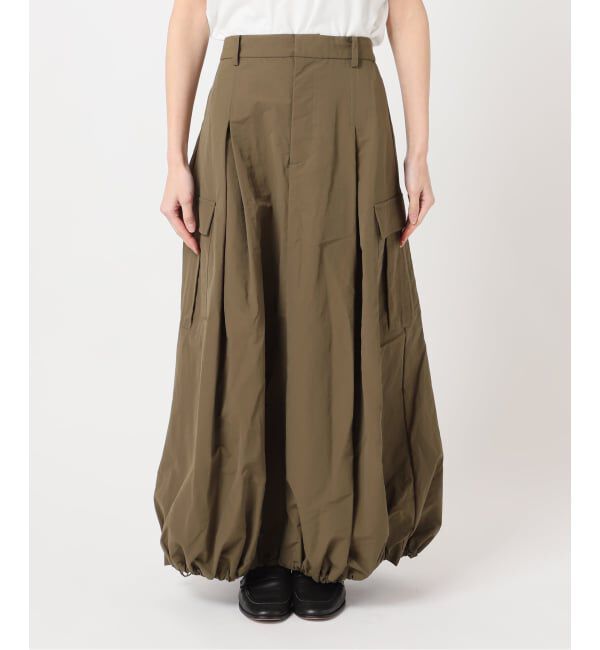 OUTDOOR PRODUCTS Usual Things「≪予約/WEB・横浜店限定カラーあり≫ドロストバルーンカーゴスカート」|スカート|