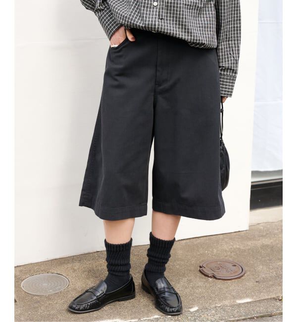 OUTDOOR PRODUCTS Usual Things「≪予約≫Dickies 別注 WIDE BAGGY SHORTS」|その他|ブラック