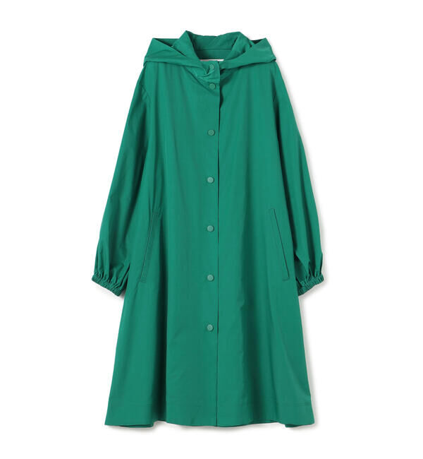 Ballsey「ライトタフタ フーデッドコート」|その他|55 グリーン