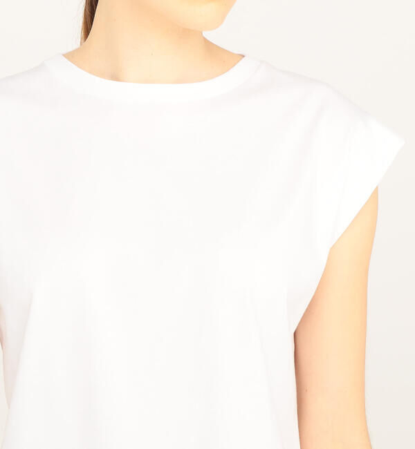 TOMORROWLAND collection「スーピマコットンジャージー フレンチスリーブプルオーバー」|Tシャツ・カットソー|