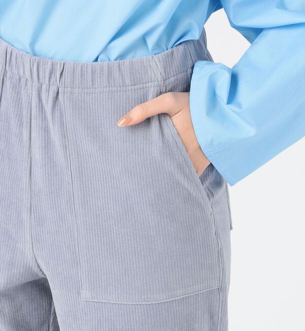 GALERIE VIE「コーデュロイジャージー イージーテーパードパンツ」|その他|