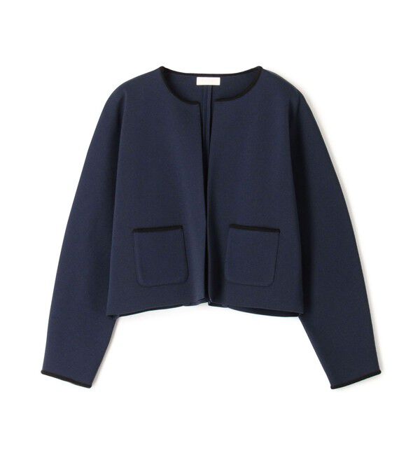 Ballsey「ミラノリブ クルーネックカーディガン」|カーディガン|69 ネイビー