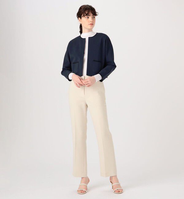 Ballsey「ミラノリブ クルーネックカーディガン」|カーディガン|