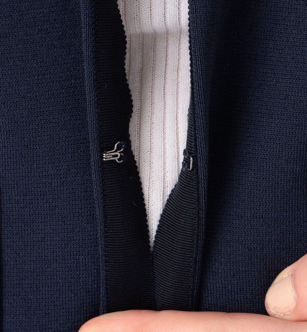 Ballsey「ミラノリブ クルーネックカーディガン」|カーディガン|