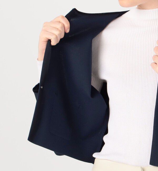 Ballsey「ミラノリブ クルーネックカーディガン」|カーディガン|