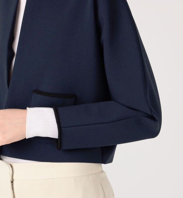 Ballsey「ミラノリブ クルーネックカーディガン」|カーディガン|