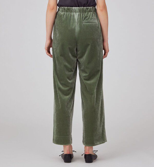 Ballsey「マットベロア イージーストレートパンツ」|その他|