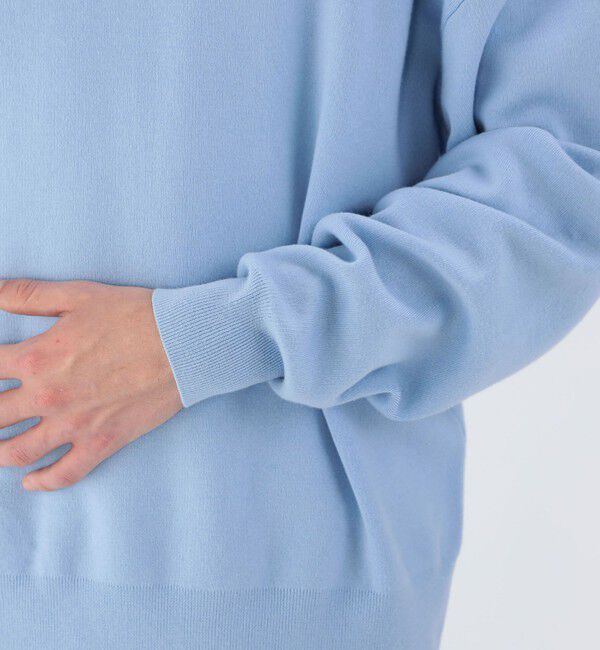 CABaN「CABaN コットンカシミヤ クルーネックプルオーバー」|ニット・セーター|