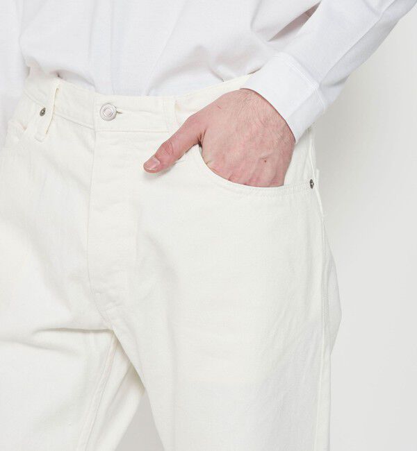 GALERIE VIE「リユースシーアイランドコットン デニムストレートパンツ」|デニム|