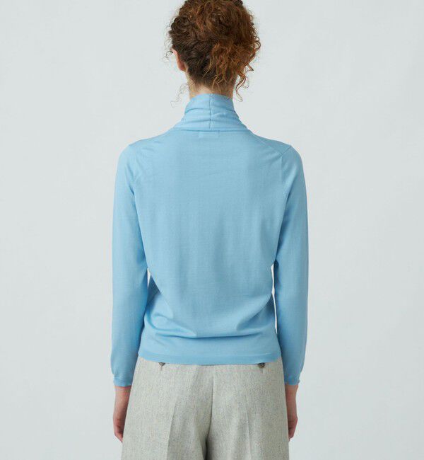 Ballsey「スーパーエクストラファインウール ボウタイプルオーバー」|ニット・セーター|