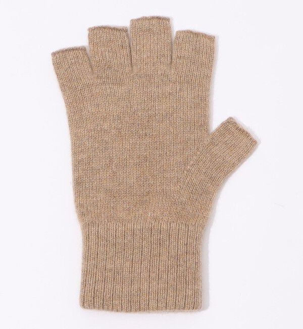 TOMORROWLAND GOODS「TOMORROWLAND カシミヤ フィンガーレスグローブ」|手袋|