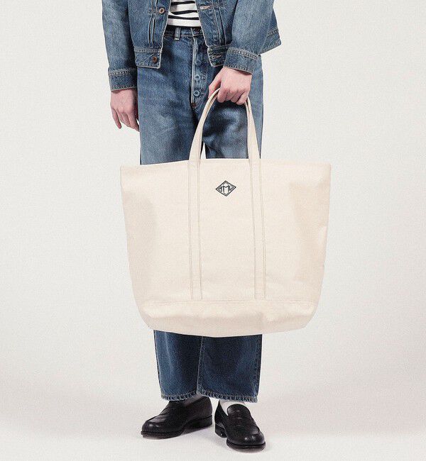 TOMORROWLAND GOODS「TOMORROWLAND コットンキャンバス CAPRIトート XL」|トートバッグ|