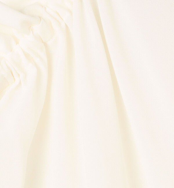 Ballsey「シアートロ フリルネックブラウス」|シャツ・ブラウス|