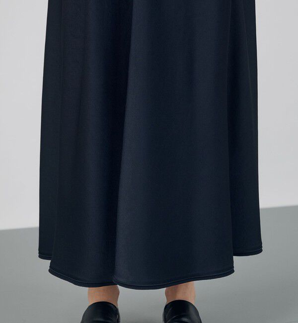 DES PRES「サテンジョーゼット マーメイドスカート」|フレア|