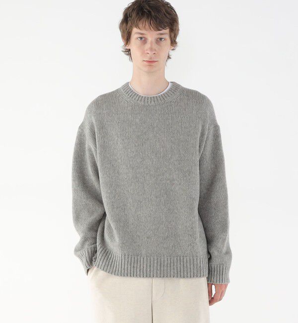 GALERIE VIE「ファインウールクルーネックニット」|ニット・セーター|