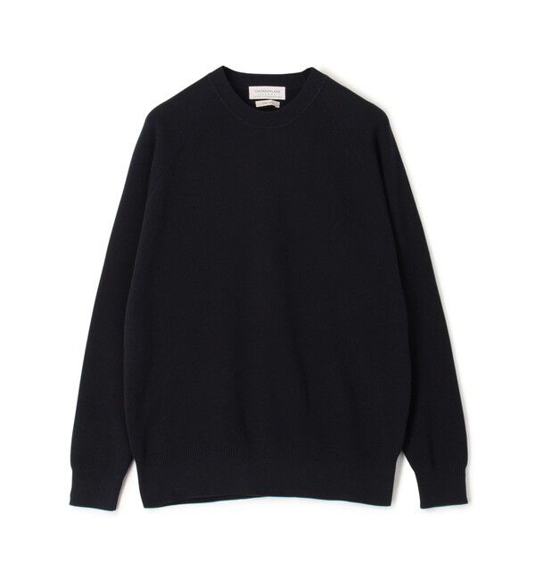 TOMORROWLAND MENS「TOMORROWLAND tricot コットンポリエステル クルーネックニット」|ニット・セーター|69 ネイビー