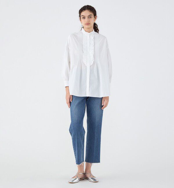 TOMORROWLAND BUYING WEAR「【別注】ne Quittez pas BLACK FRILL COLLAR シャツ」|シャツ・ブラウス|