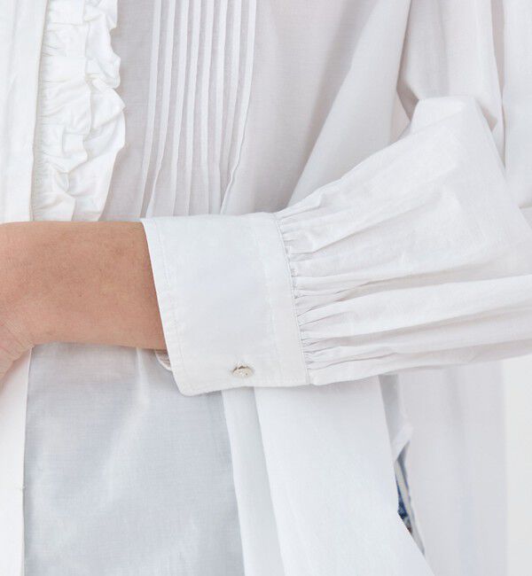 TOMORROWLAND BUYING WEAR「【別注】ne Quittez pas BLACK FRILL COLLAR シャツ」|シャツ・ブラウス|