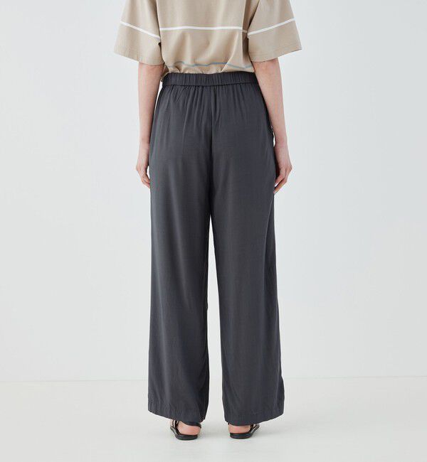 GALERIE VIE「ウォッシャブルレーヨン イージーパンツ」|その他|