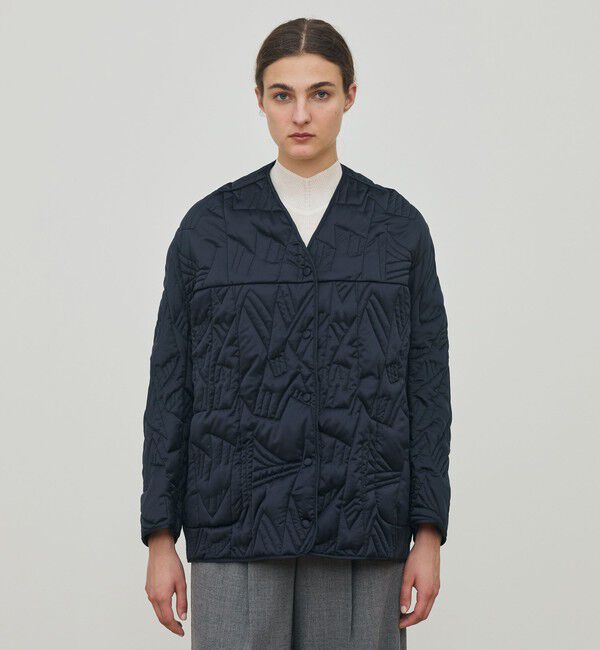 TOMORROWLAND GOODS「manipuri リバーシブル キルティングコート」|その他|