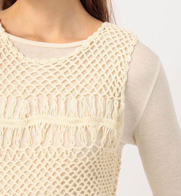 TOMORROWLAND BUYING WEAR「All That Remains ノースリーブ ニット プルオーバー」|ニット・セーター|