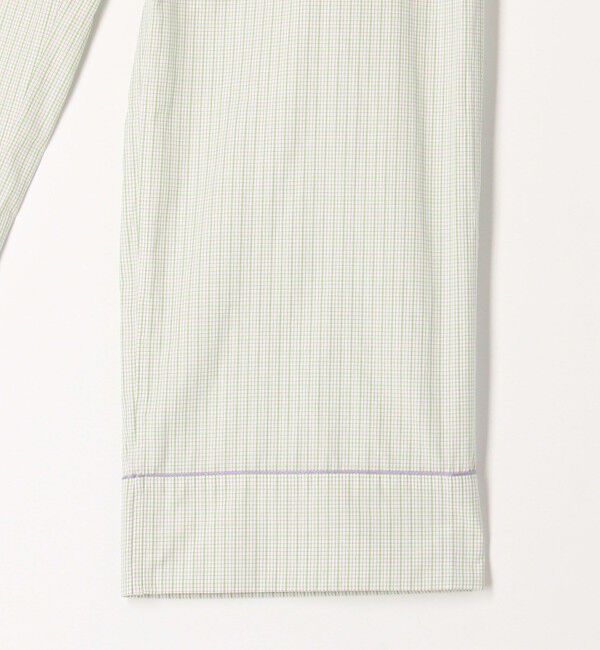 TOMORROWLAND HOME「コットンブロード チェック パジャマ（ウィメンズ）」|ルームウェア|