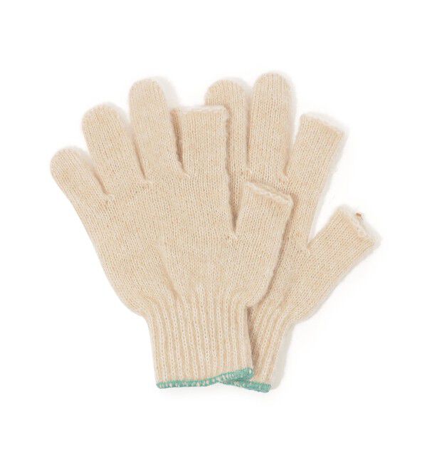 TOMORROWLAND GOODS「【別注】TEMBEA 2FINGERLESS GUNTE グローブ」|手袋|41 ライトベージュ