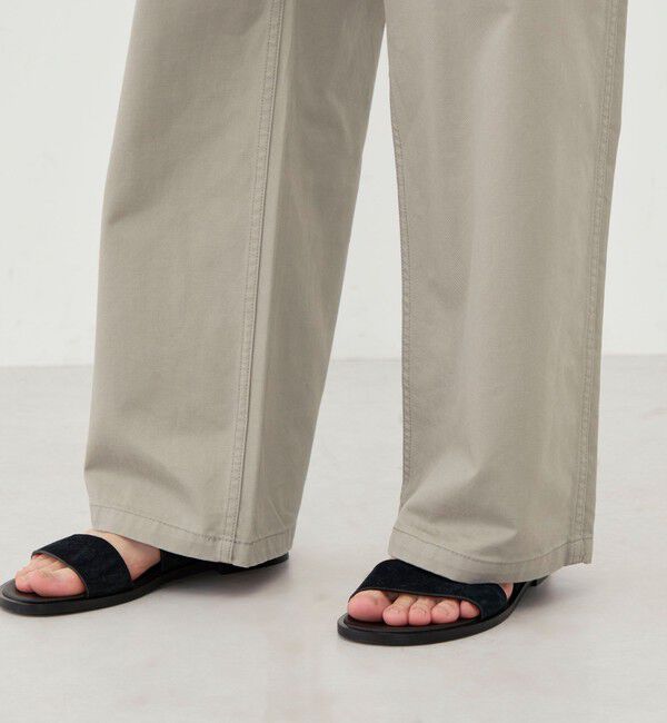 GALERIE VIE「ブラッシュドツイル チノパンツ」|チノ|