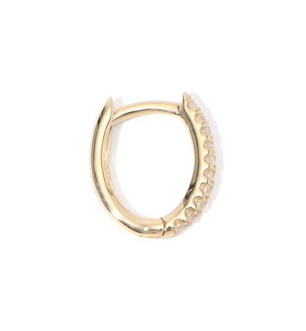 TOMORROWLAND GOODS「Otiumberg. Mini Oval Hoop 片耳ピアス」|ピアス|92 ゴールド系