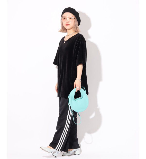  「【blancle/ ブランクレ】S.LEATHER ROUND MINI 2WAY BAG」|ショルダー・メッセンジャー|