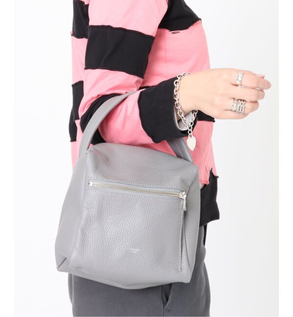  「【blancle/ ブランクレ】別注 S.LETHER Dice handle」|ハンドバッグ|