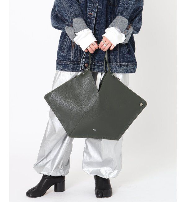  「【blancle/ ブランクレ】別注 S.LETHER Rap flat tote」|トートバッグ|