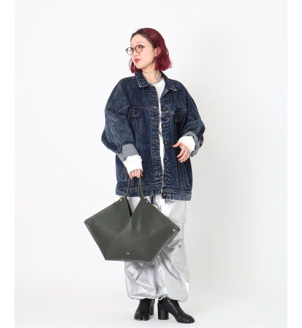  「【blancle/ ブランクレ】別注 S.LETHER Rap flat tote」|トートバッグ|