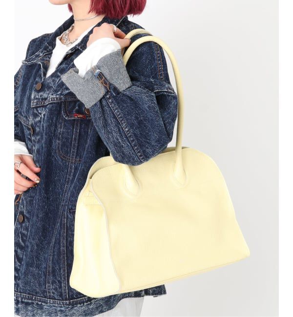  「【blancle/ ブランクレ】別注 S.LETHER Wide boston」|ボストンバッグ|