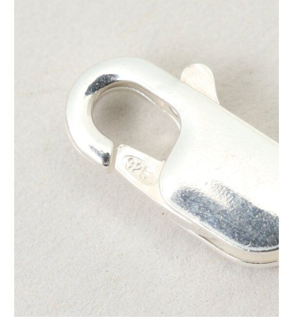  「【blancle/ ブランクレ】SV・Oval ball chain necklace」|ネックレス|