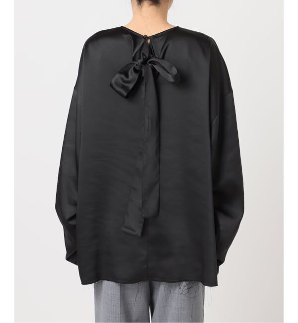  「《予約》SATIN RIBBON ブラウス」|シャツ・ブラウス|