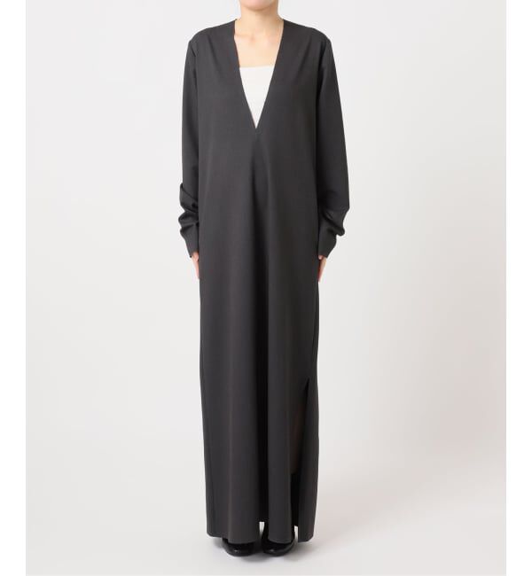  「《追加予約2》V NECK LEAN DRESS：ワンピース」|ワンピース|